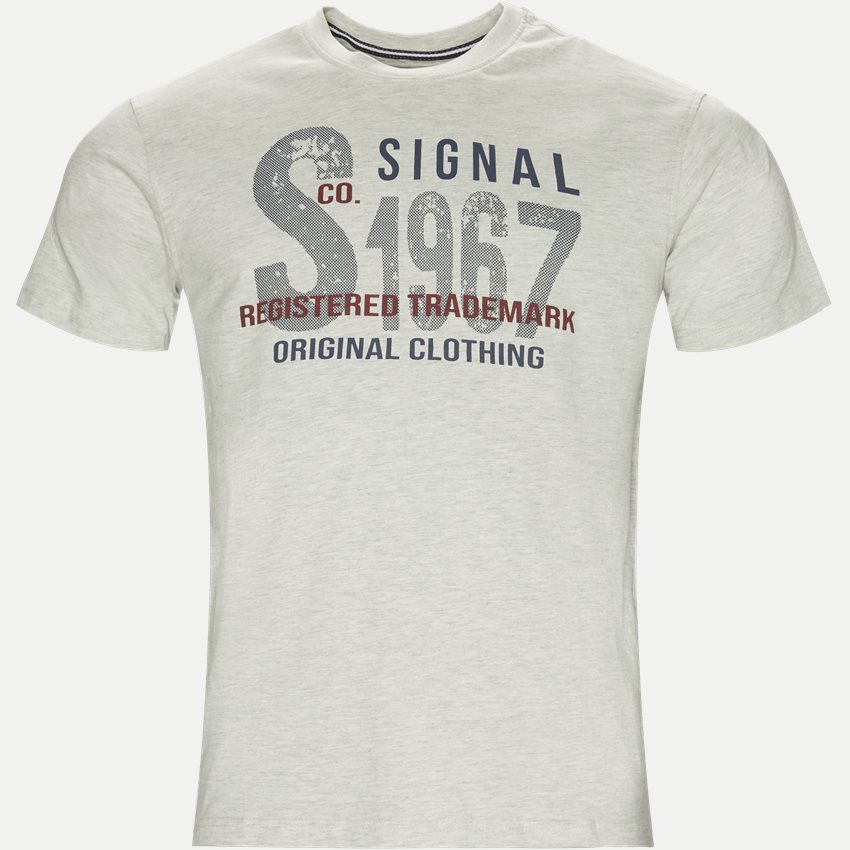 Signal T-shirts COOPER LOGO WHITE MEL